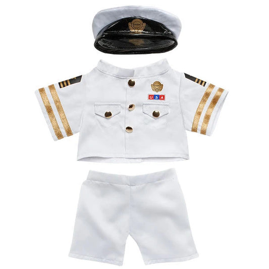 Naval Officer Uniform 3 pc. for Stuffed Animals | Build-A-Bear® - US 2163