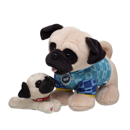 Promise Pets Pug Stuffed Animal Mini Beans Gift Set | BAB - US 7752
