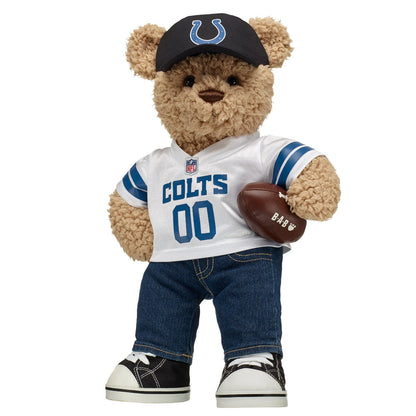 Indianapolis Colts Timeless Teddy Bear Football Gift Set - US 8219