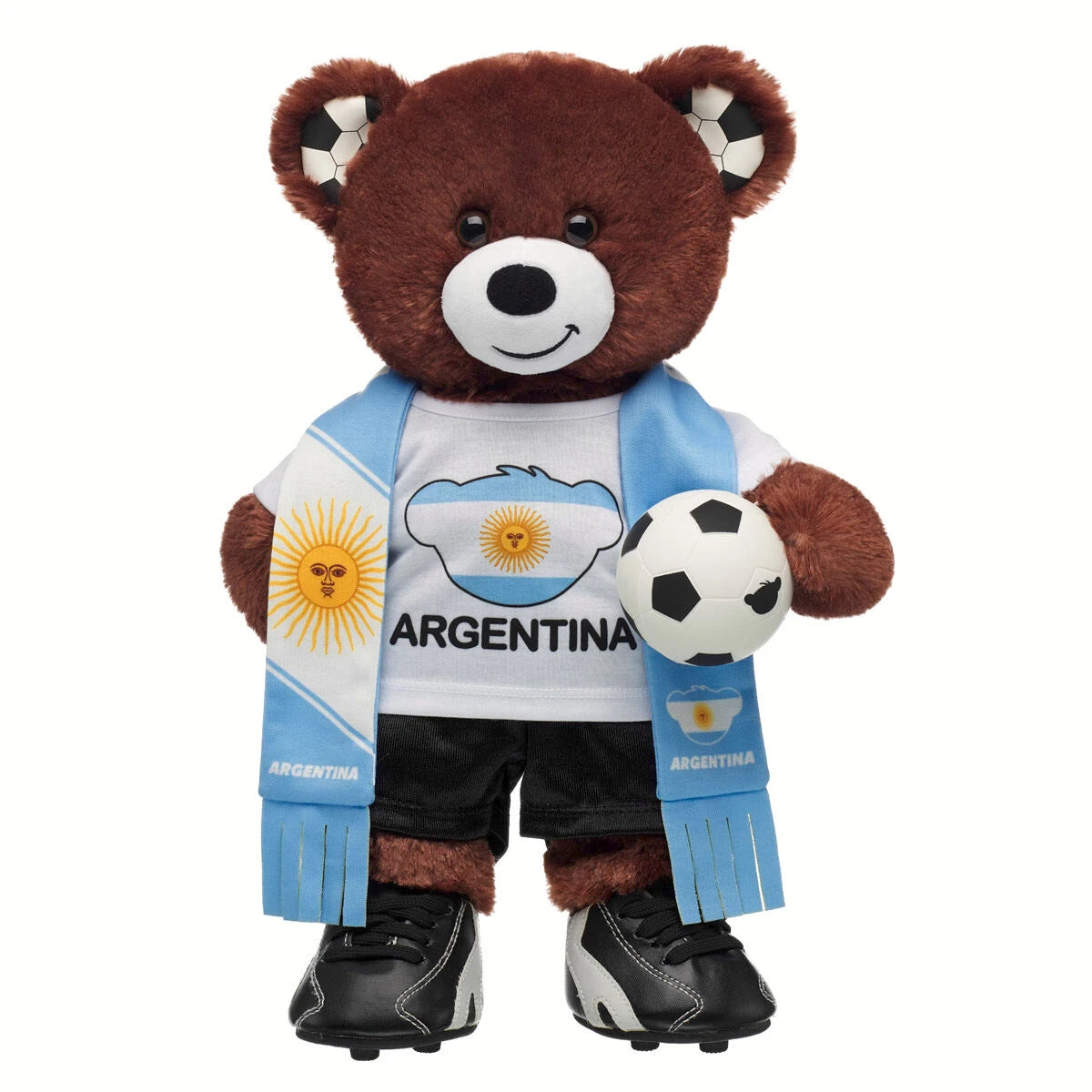 Let's Goal Bear Argentina Gift Set | Build-A-Bear - US 9322