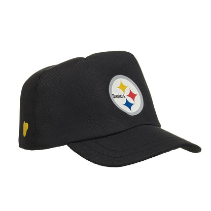 Pittsburgh Steelers Happy Hugs Teddy Bear Hat &amp; Football Set - US 4225