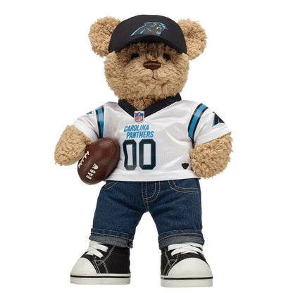 Carolina Panthers Timeless Teddy Bear Football Gift Set - US 5501