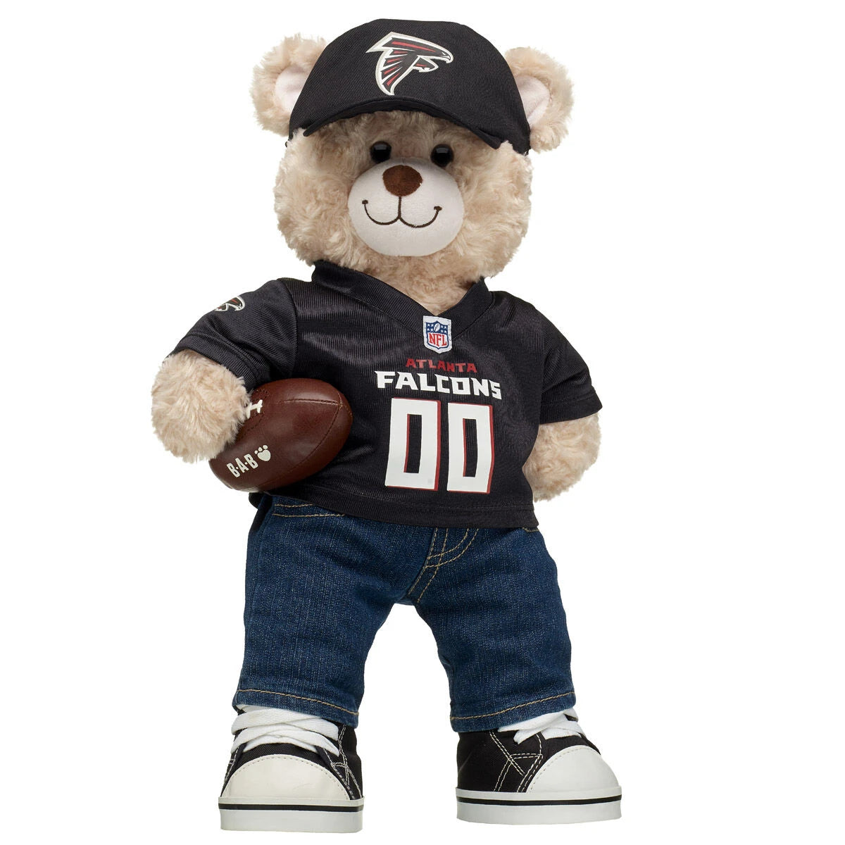 Atlanta Falcons Happy Hugs Teddy Bear Football Gift Set - US 6067