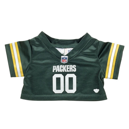 Green Bay Packers Fan Hat Teddy Bear Gift Set - US 6405
