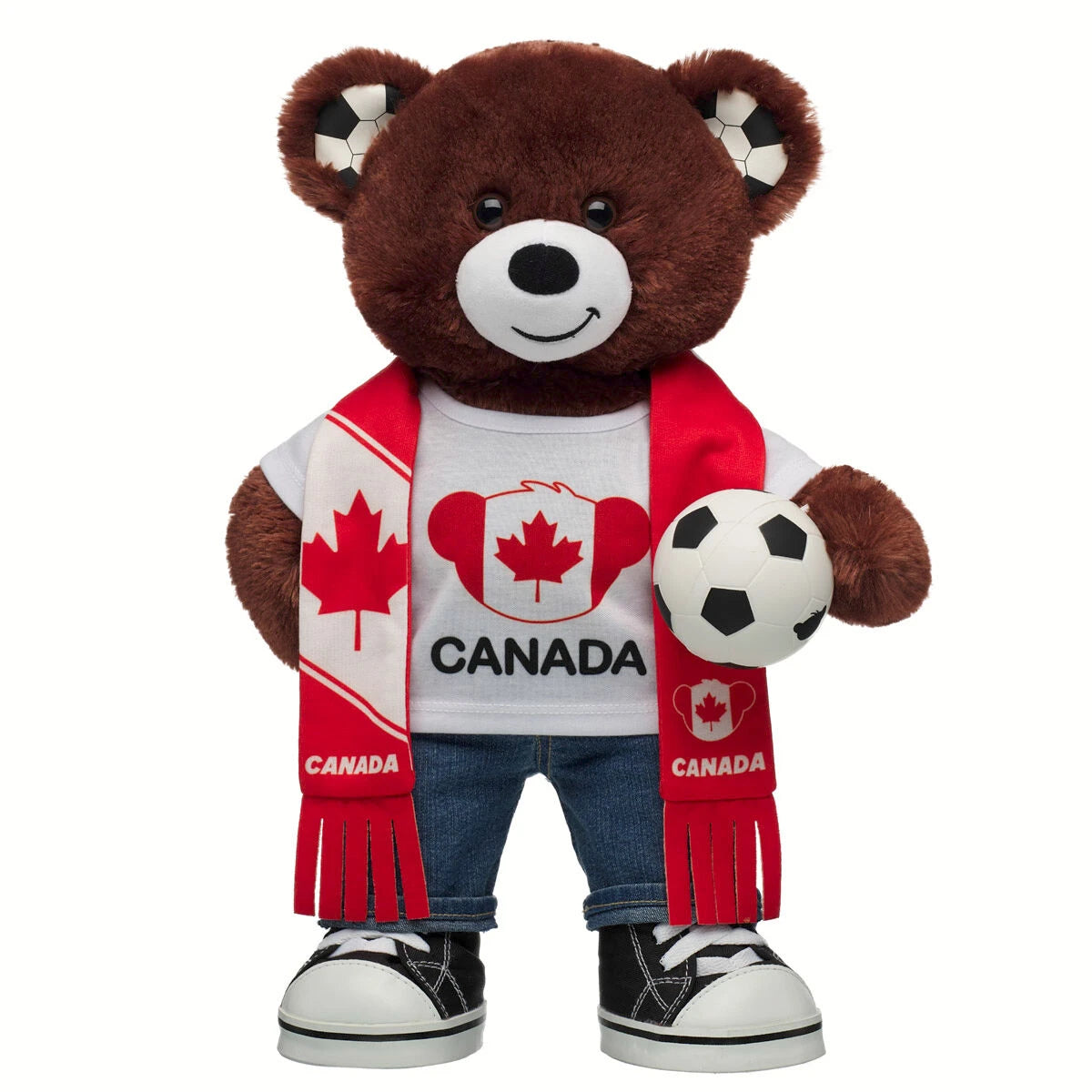 Let's Goal Bear Canada Gift Set | Build-A-Bear - US 1272