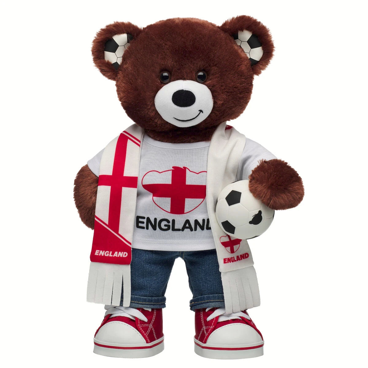 Let's Goal Bear England Gift Set | Build-A-Bear - US 9509