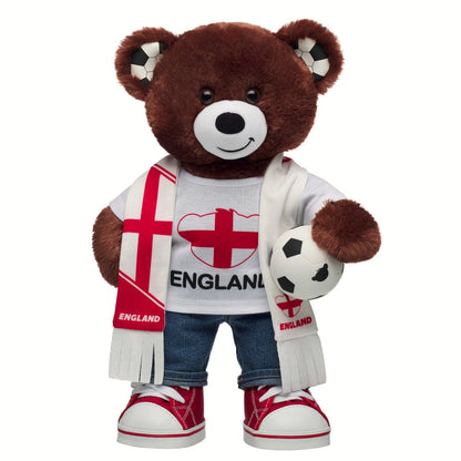 Let's Goal Bear England Gift Set | Build-A-Bear - US 9509