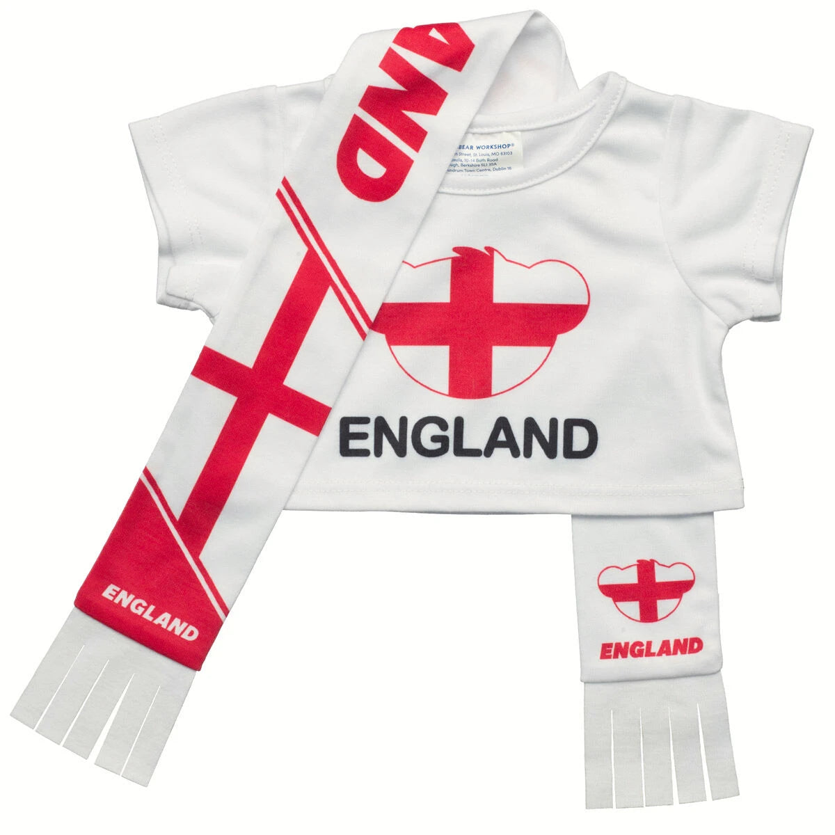 Let's Goal Bear England Gift Set | Build-A-Bear - US 0252