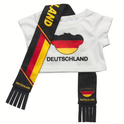 Germany Scarf &amp; T-Shirt Set | Build-A-Bear - US 4741