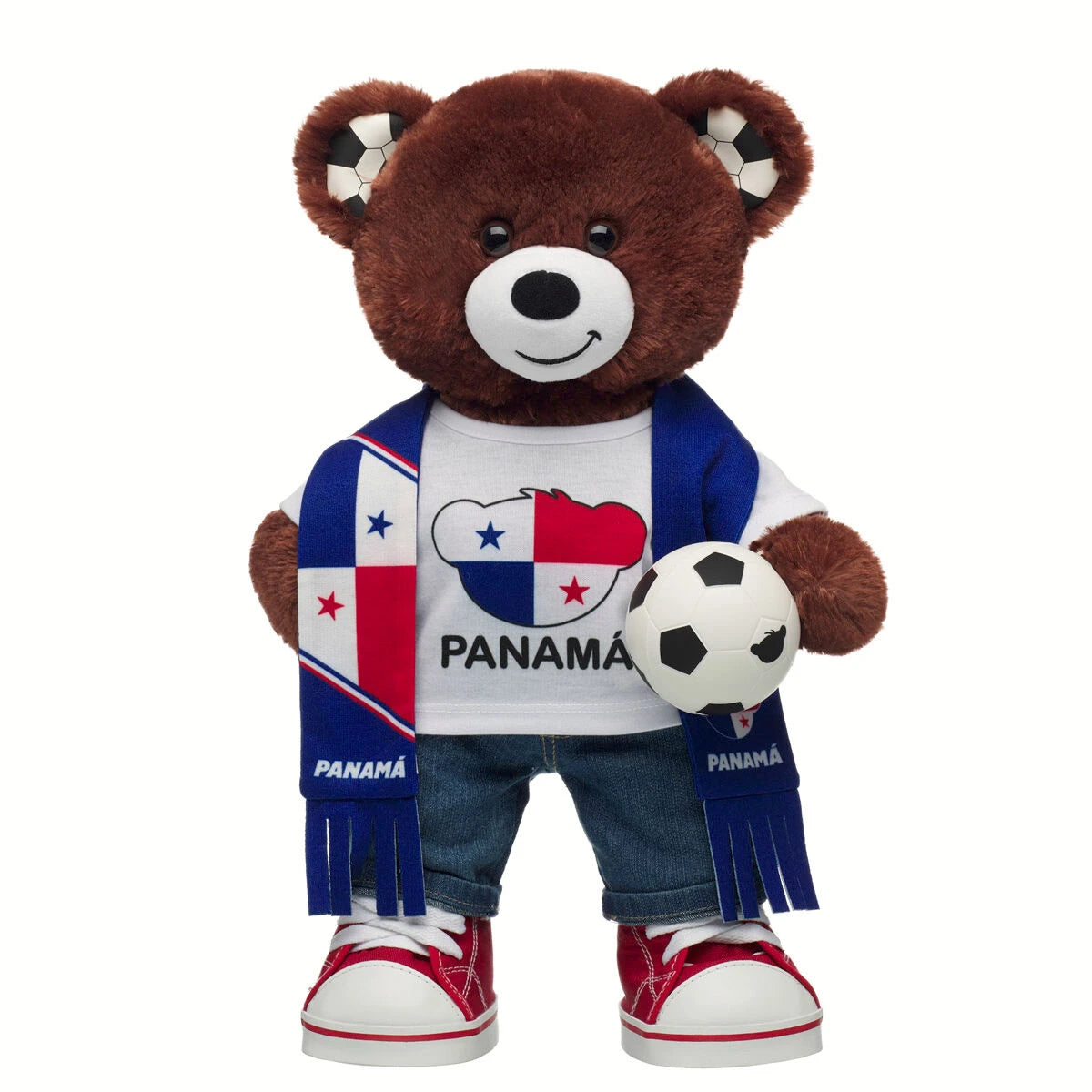 Let's Goal Bear Panama Gift Set | Build-A-Bear - US 5029