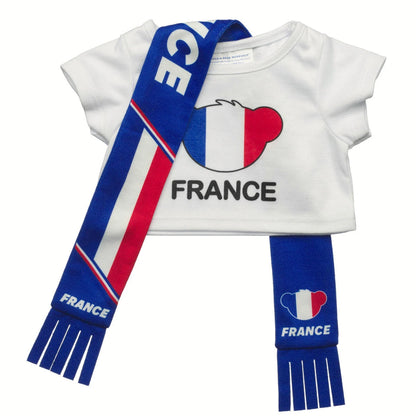 Let's Goal Bear France Gift Set | Build-A-Bear - US 6084