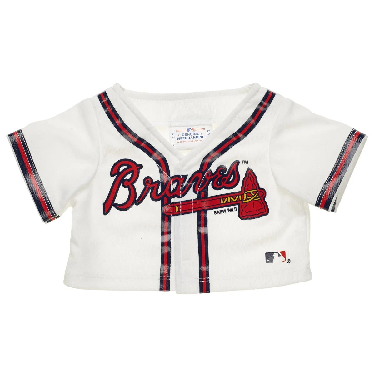 Atlanta Braves™ Baseball Jersey for Plush Toys | Build-A-Bear® - US 9806