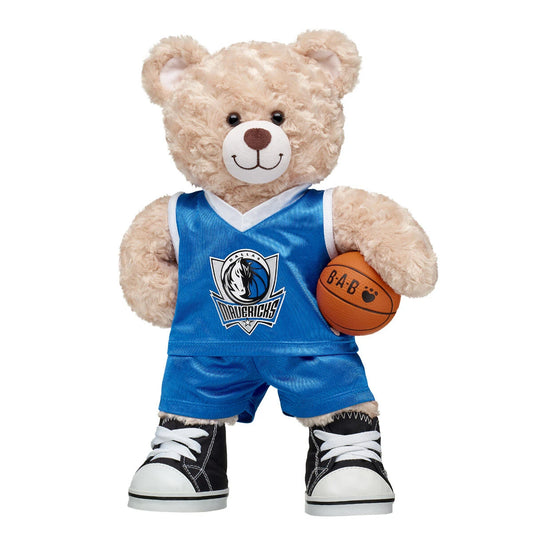 Dallas Mavericks Basketball Teddy Bear Gift Set | Build-A-Bear® - US 4847