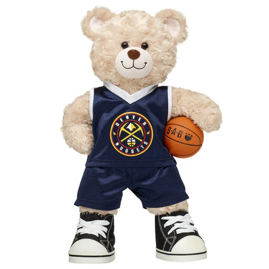 Denver Nuggets Basketball Teddy Bear Gift Set | Build-A-Bear® - US 5523