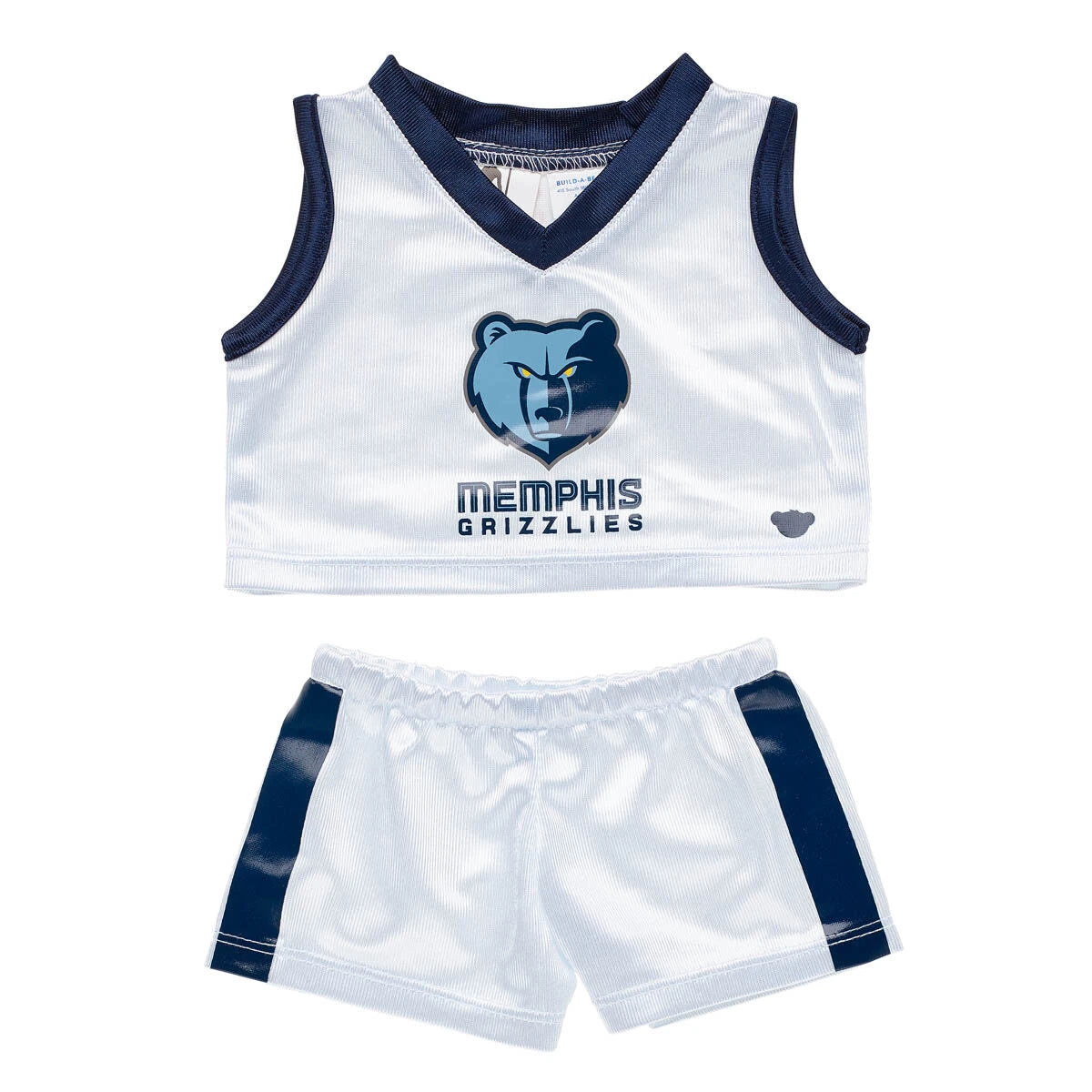 Memphis Grizzlies Uniform 2 pc. for Stuffed Animals | Build-A-Bear® - US 6131