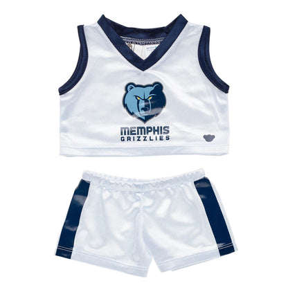 Memphis Grizzlies Uniform 2 pc. for Stuffed Animals | Build-A-Bear® - US 6131