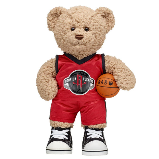 Timeless Teddy Bear Houston Rockets Basketball Gift Set - US 3975