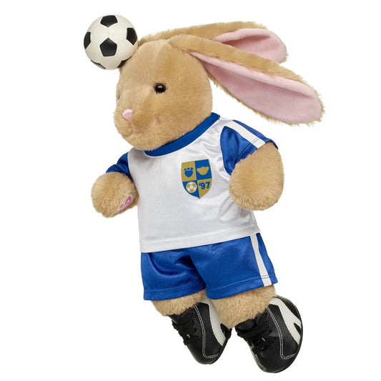 Pawlette™ Plush Blue Soccer Set &amp; Soccer Ball | Build-A-Bear® - US 5759