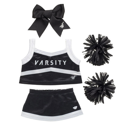 Online-Only Varsity Spirit Black Cheer Uniform | Build-A-Bear® - US 7207