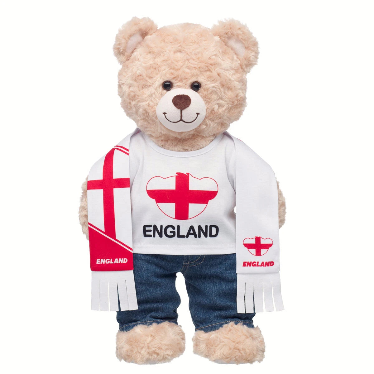 England Scarf &amp; T-Shirt Set | Build-A-Bear - US 8682
