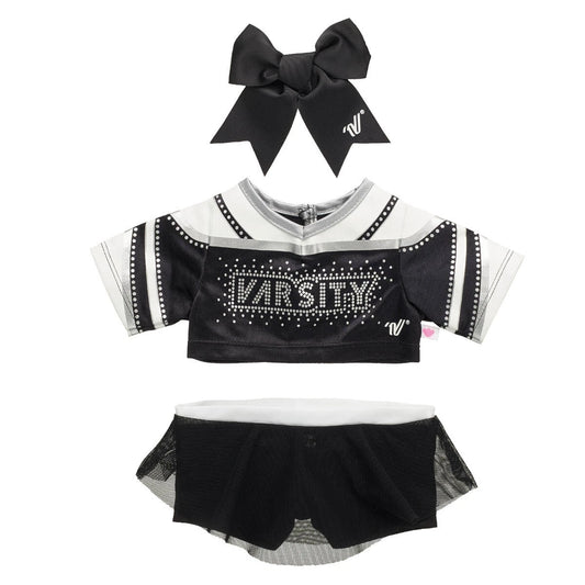 Varsity Spirit All-Star Black Cheer Uniform | Build-A-Bear® - US 1656