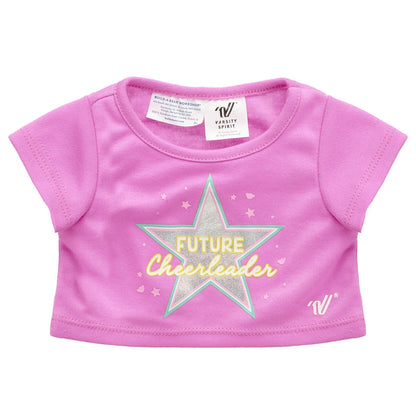 Online-Only Varsity Spirit Future Cheerleader Tee | Build-A-Bear® - US 7755