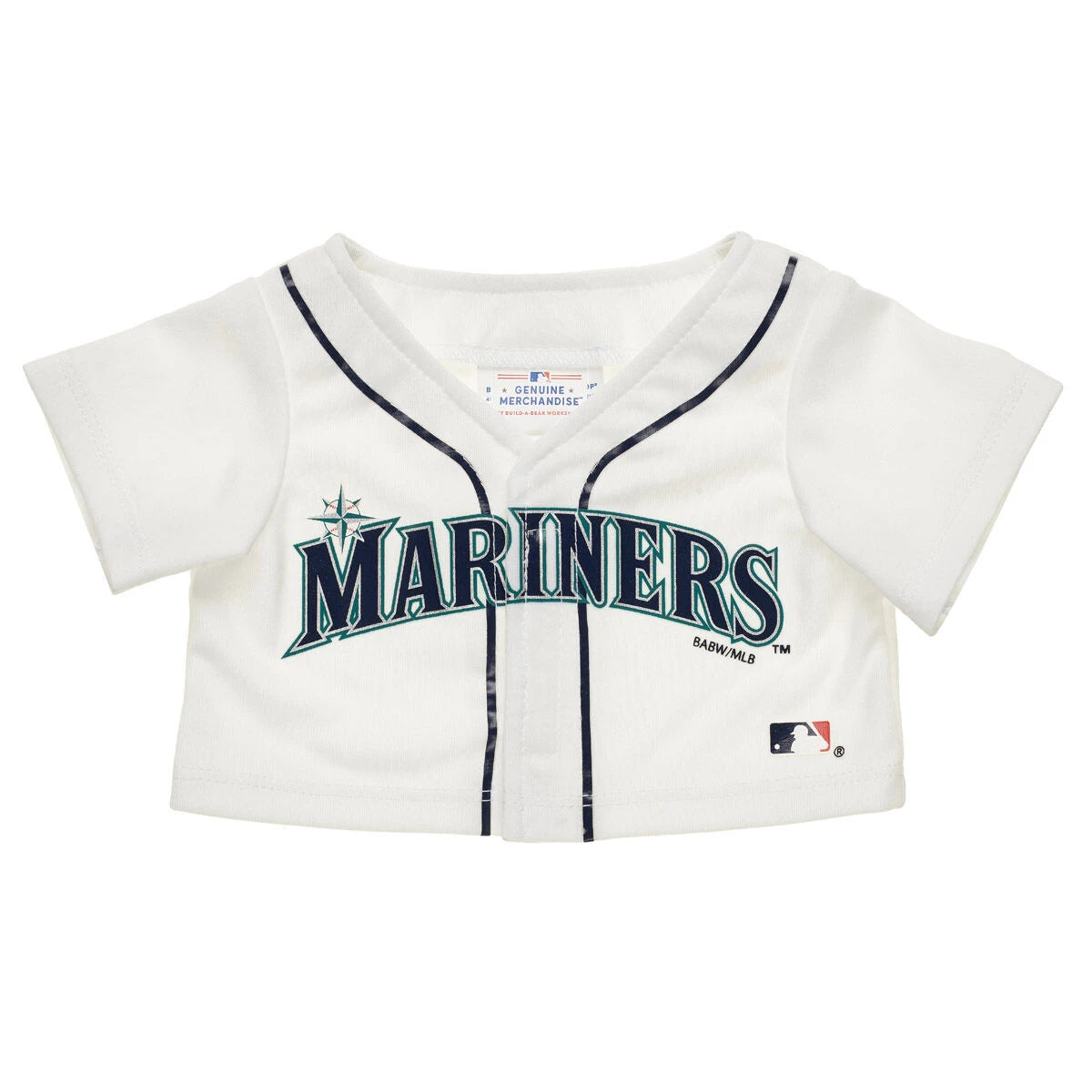 Seattle Mariners™ Baseball Jersey for Plush Toys | Build-A-Bear® - US 2182
