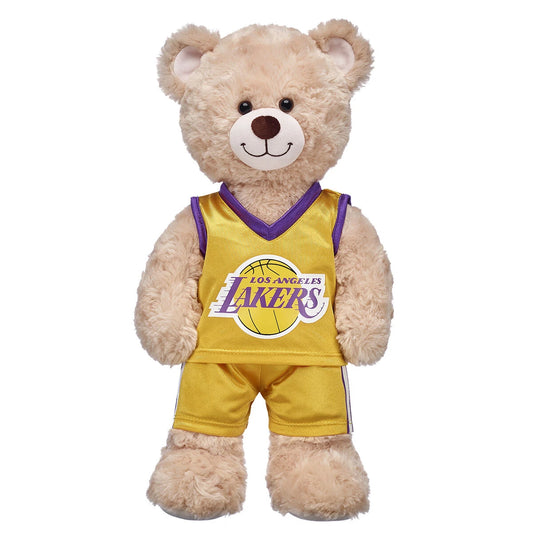 Los Angeles Lakers Uniform 2 pc. for Stuffed Animals | Build-A-Bear® - US 3666