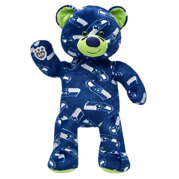Seattle Seahawks Teddy Bear | Build-A-Bear® - US 3486
