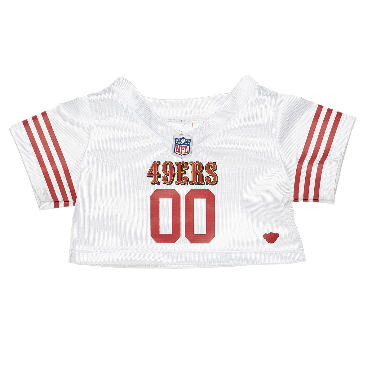 San Francisco 49ers Happy Hugs Teddy Bear Football Gift Set | Build-A-Bear® - US 6623