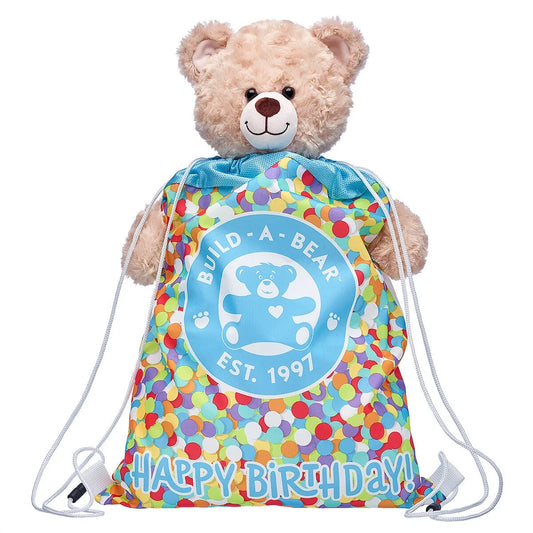 Happy Birthday Toy Bear Carrier for Stuffed Animals | Build-A-Bear® - US 9123
