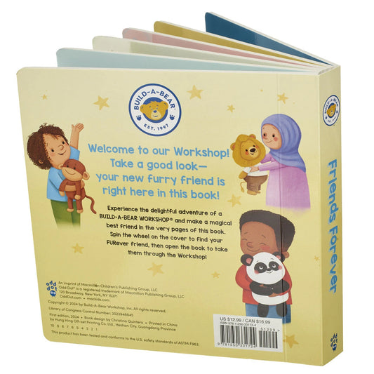 "Friends Forever" Board Book | Build-A-Bear® - US 6438