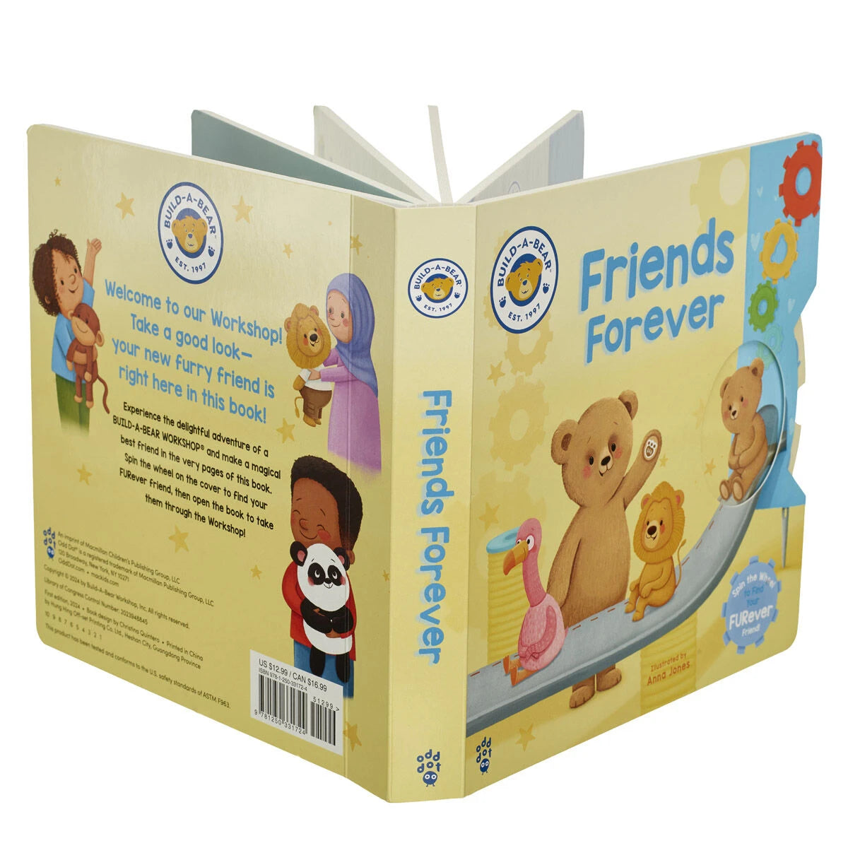 "Friends Forever" Board Book | Build-A-Bear® - US 5659