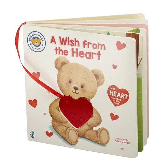 "A Wish from the Heart" Board Book | Build-A-Bear® - US 9451