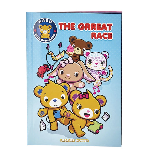 Kabu™ "The Grreat Race" Graphic Novel for Stuffed Animals | Build-A-Bear® - US 5367