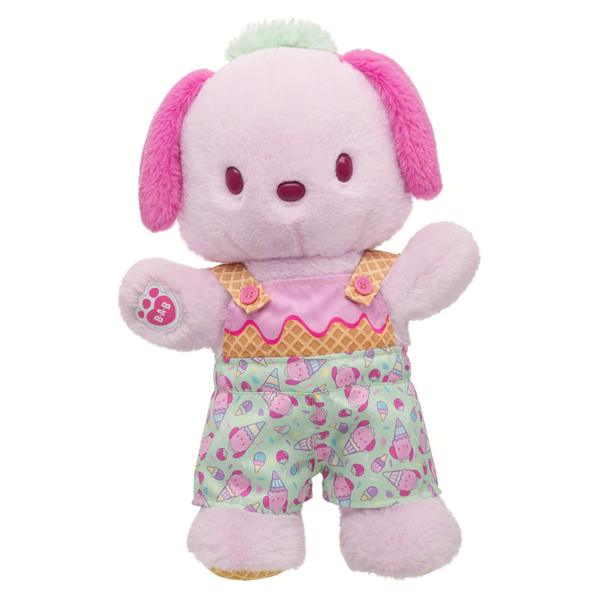 Sanrio Hello Kitty &amp; Friends Strawberry Ice Cream Pochacco Plush | Build-A-Bear - US 3365