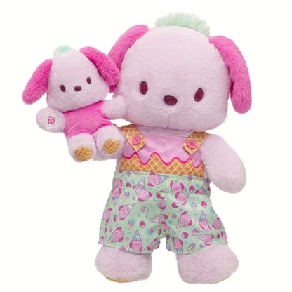 Sanrio Hello Kitty &amp; Friends Strawberry Ice Ice Cream Pochacco Plush | Build-A-Bear - US 9048