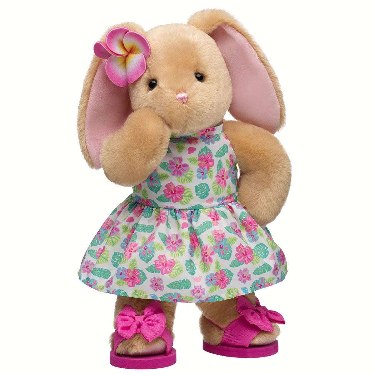 Pawlette Bunny Plush Tropical Gift Set | Build-A-Bear - US 3464