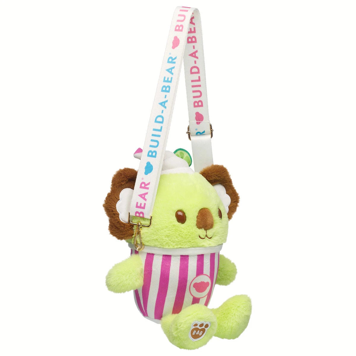 Coconut Lime Koala Slushie Plushie w/ Carrying Strap | BAB - US 8934