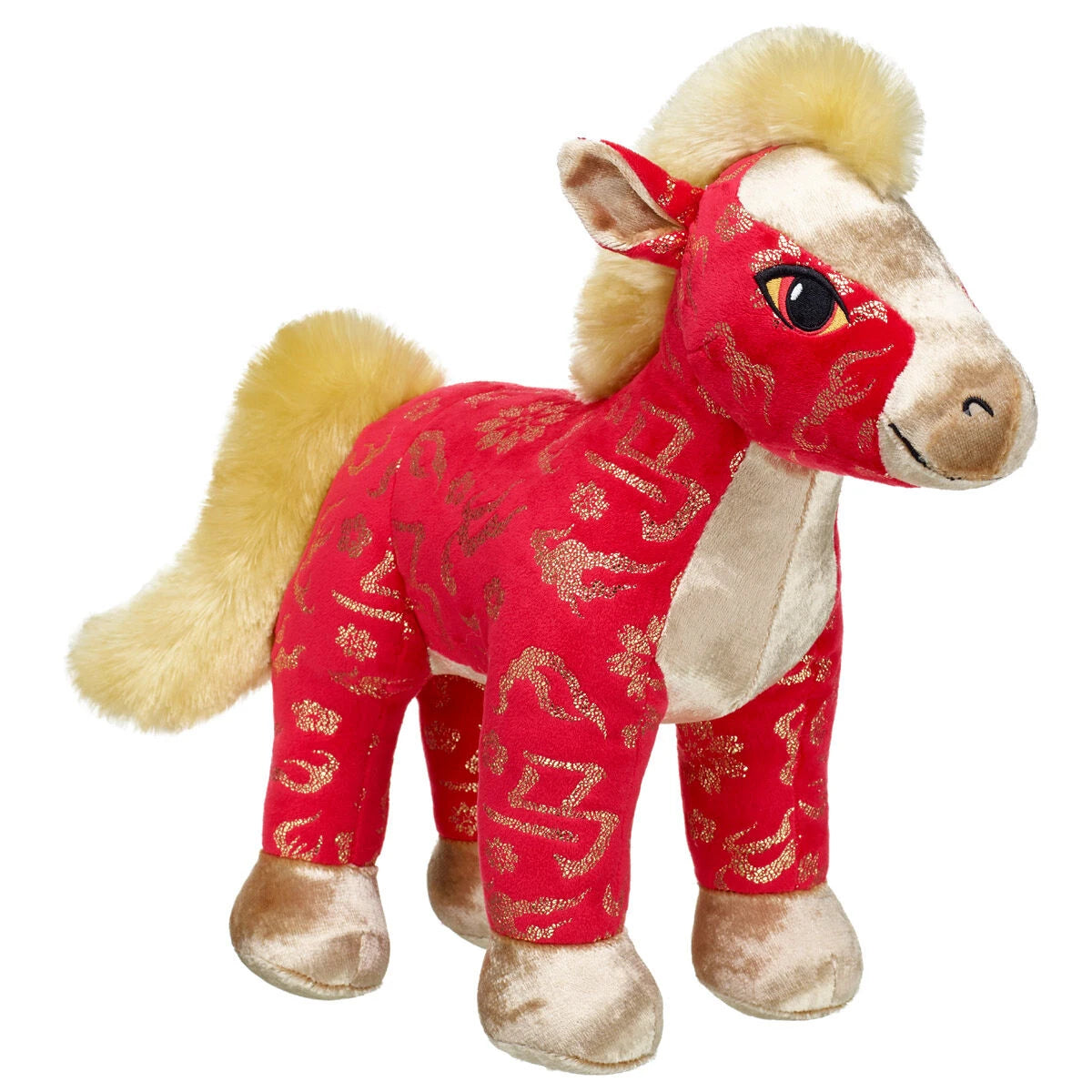 Red &amp; Gold Horse | Build-A-Bear - US 6327