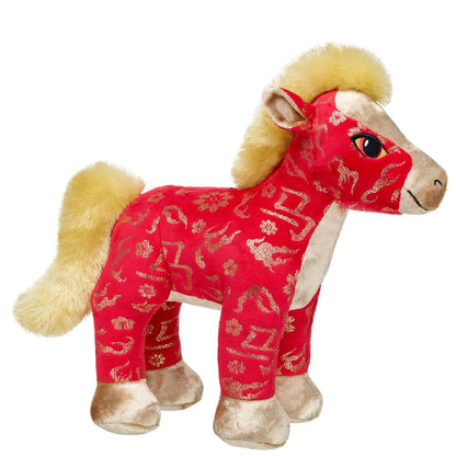 Red &amp; Gold Horse | Build-A-Bear - US 8453