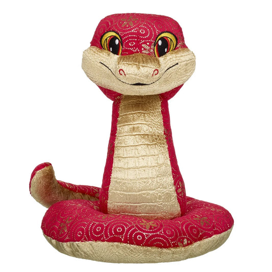 Lunar New Year Red and Gold Snake Stuffed Animal | Build-A-Bear® - US 9216