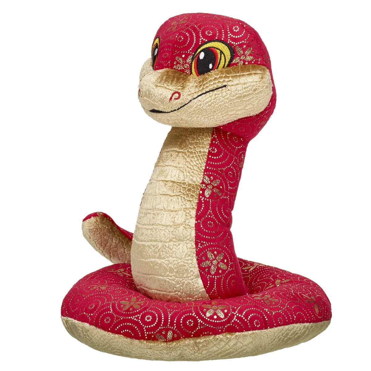 Lunar New Year Red and Gold Snake Stuffed Animal | Build-A-Bear® - US 5634