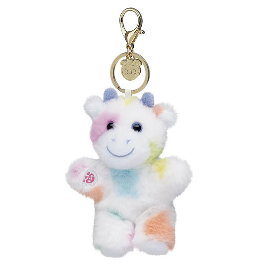Colorful Splatter Cow Plush Bag Charm | Build-A-Bear - US 7827
