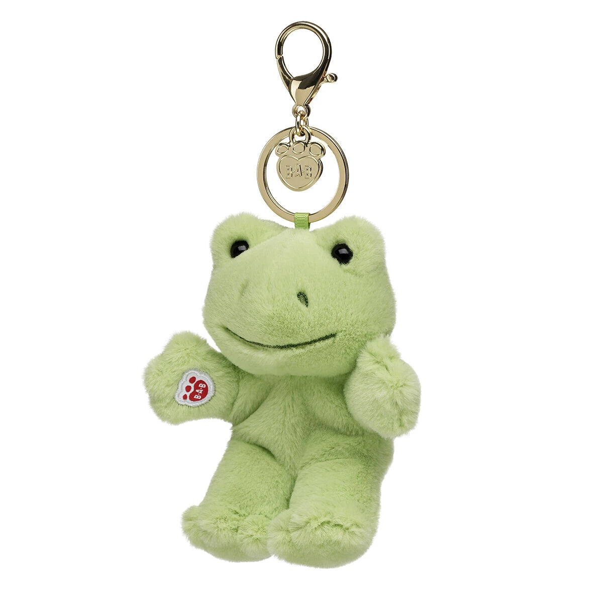 Spring Green Frog Plush Bag Charm | Build-A-Bear - US 6990