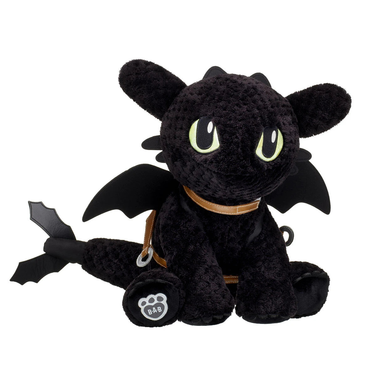 How to Train Your Dragon Toothless Plush &amp; Saddle | Build-A-Bear® - US 2432