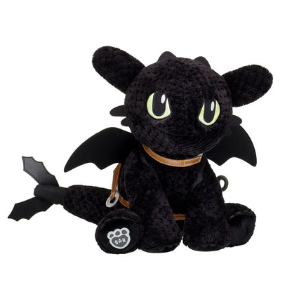 How to Train Your Dragon Toothless Plush &amp; Saddle | Build-A-Bear® - US 2432