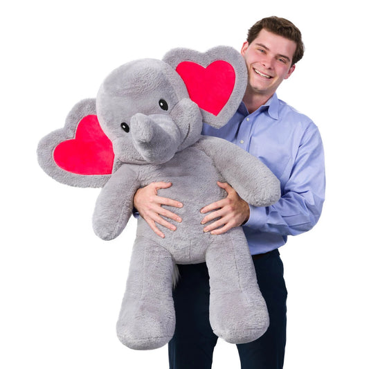 Giant Love You Tons Elephant Stuffed Animal | Build-A-Bear - US 5869