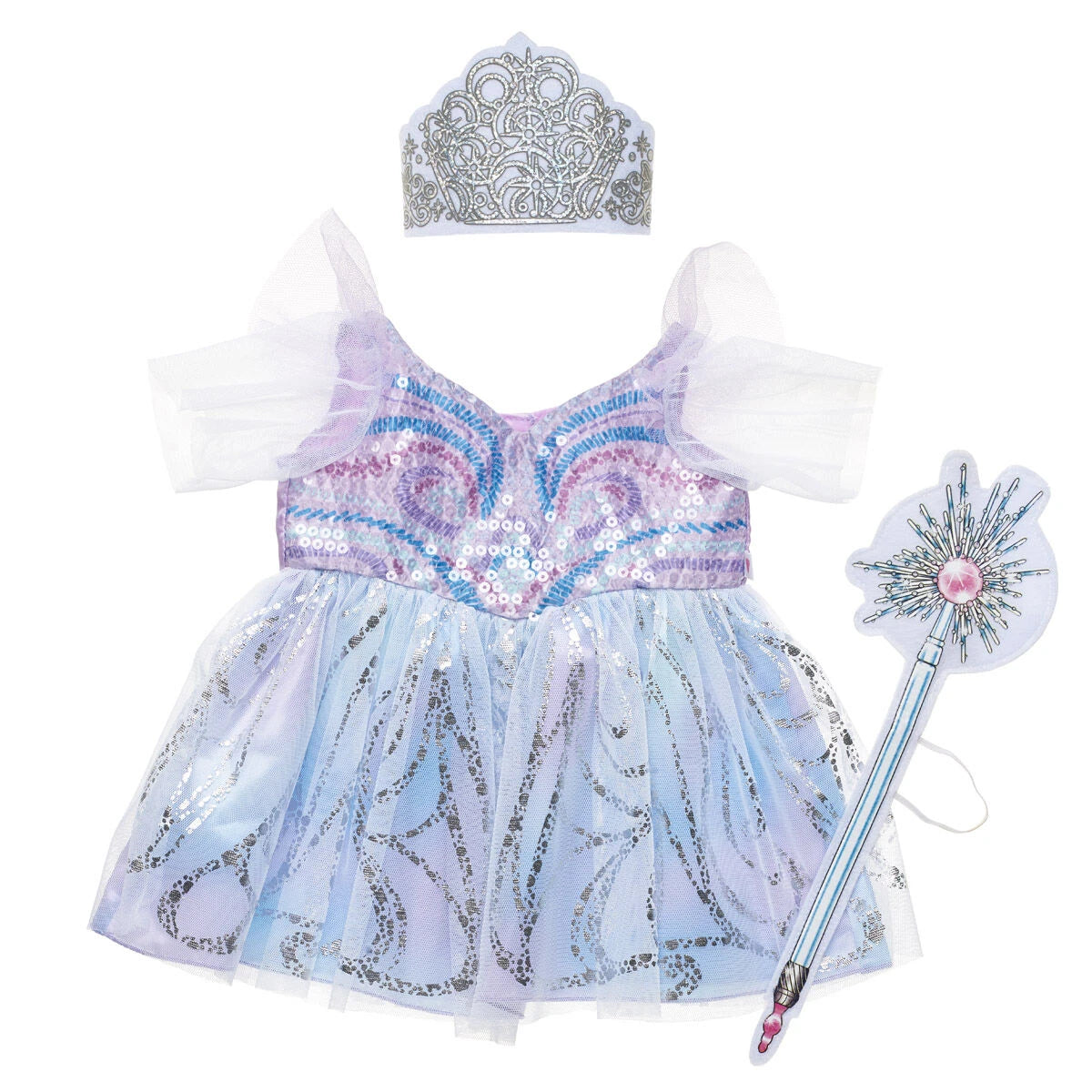 Wicked Glinda Teddy Bear Costume Gift Set | Build-A-Bear - US 9713