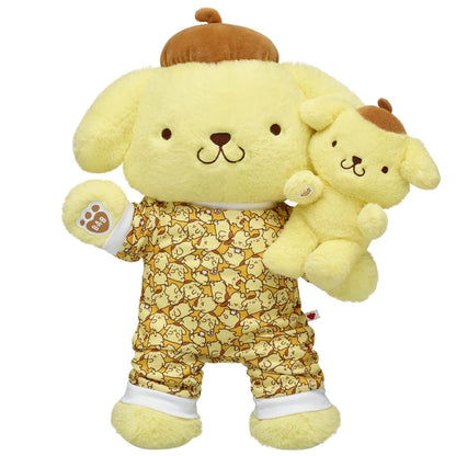 Sanrio® Pompompurin™ Plush with Mini Bean® | Build-A-Bear® - US 9300
